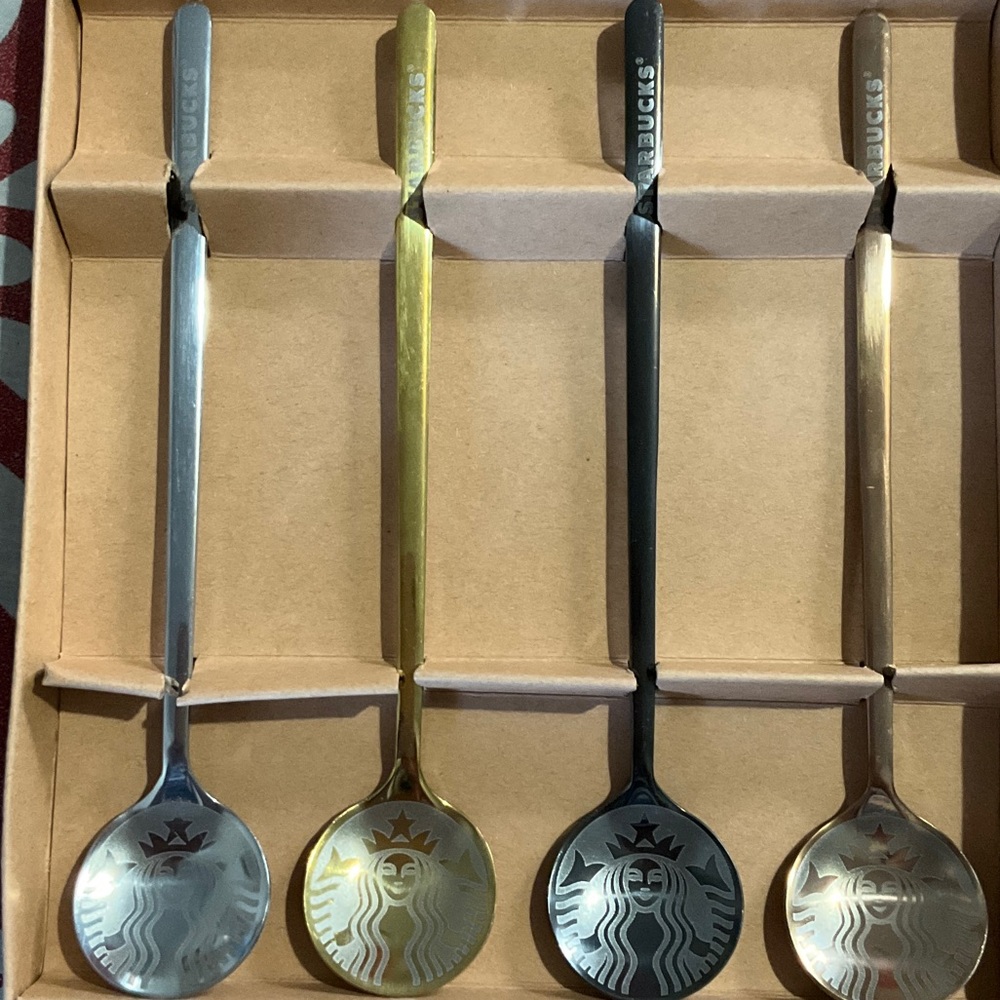 Starbucks Elegant Metal Spoon Collection